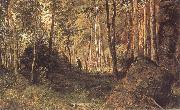 Ivan Shishkin Landscape with a Hunter oil on canvas